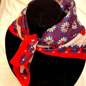 French Vintage Silk scarf